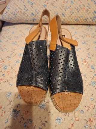 Cuñas Pikolinos Azul Marino Talla 40