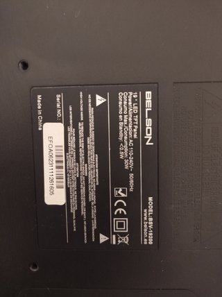 Televisor Belson 19 Negro