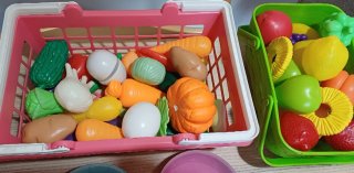 Juego de Cocina Utensilios y Comida