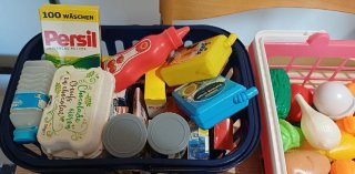 Juego de Cocina Utensilios y Comida