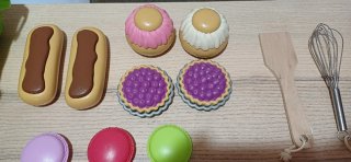 Juego de Cocina Utensilios y Comida