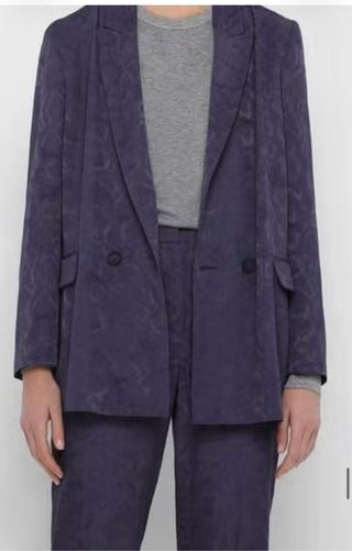 Americana Scalpers mujer azul marino brillo T.S