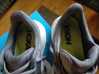 Hoka One One Bondi 9 Gris Naranja