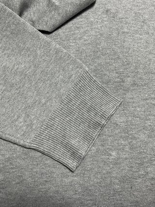 Sudadera jersey con capucha gris Stradivarius