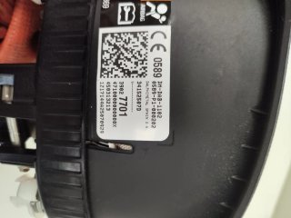 Airbag  de volante Opel Corsa E de 2017.