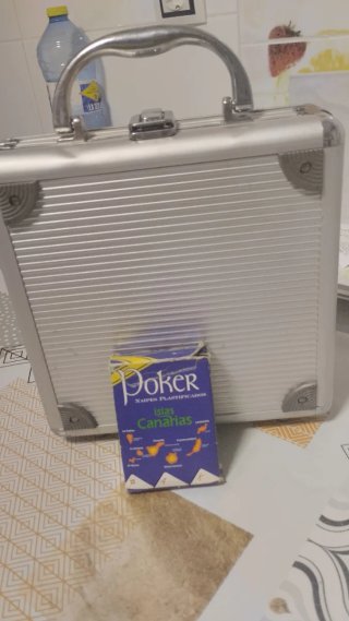 Maletín Póker Completo con Cartas y Fichas