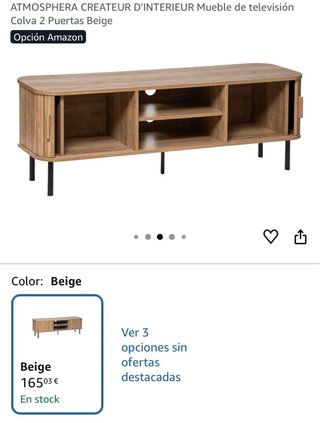 Mueble TV madera