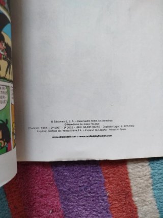 Comic tebeo tbo Zipi y Zape número 3 año 2002