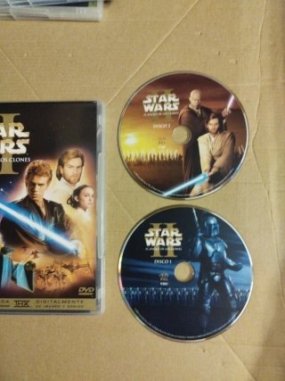 Pack 6 DVDs Star Wars Saga Completa