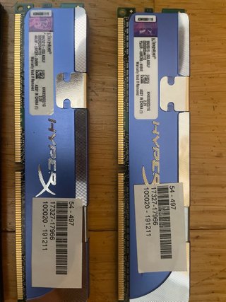 Memoria RAM DDR2 Corsair y Kingston