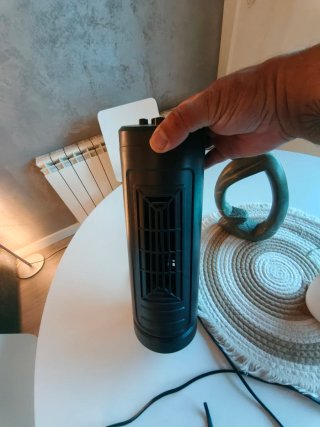 Ventilador de sobremesa negro