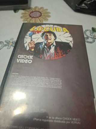 Locura (Craze) VHS Película Terror
