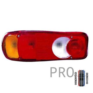 Piloto Trasero Solamente Tulipa Ambar Blanco Rojo Reflex - Camion UNIVERSAL Camiones-Remolques /Trucks-Trailers