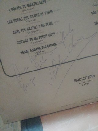 Vinilo Antonio Chacon - Dentro de mis venas