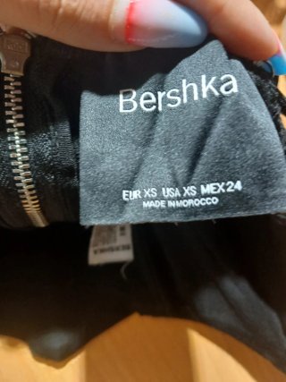 Top Corsé Negro Bershka