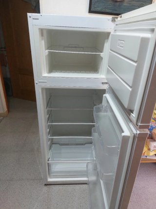 Nevera combi blanca