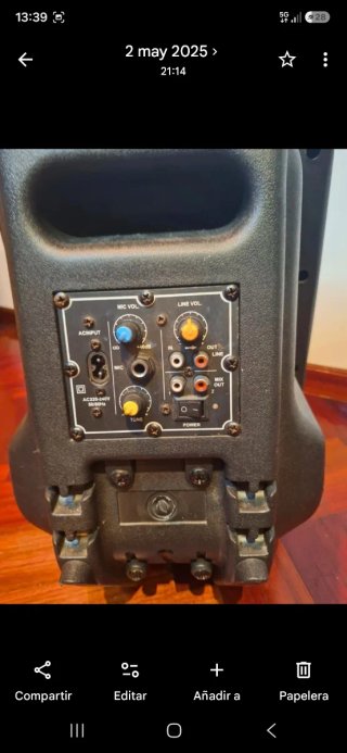 Altavoz Ibiza Sound Autoamplificado 400W