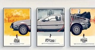 Láminas Película Regreso al Futuro (Trilogía)