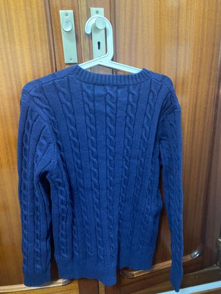 Jersey Polo Ralph Lauren trenzado azul Talla S