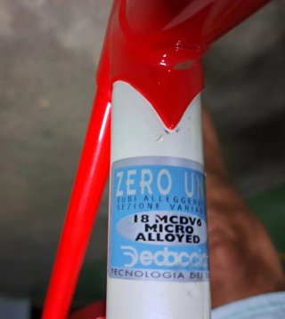 Cuadro Bicicleta MACARIO Rojo