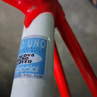 Cuadro Bicicleta MACARIO Rojo