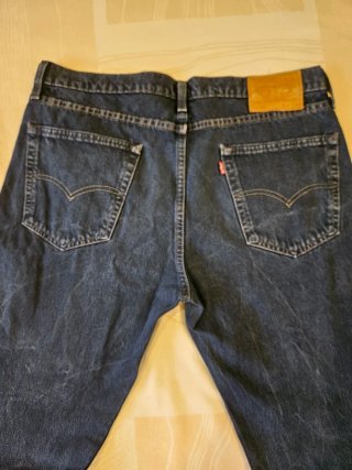 Levi's 502 W34 L36 Pantalón vaquero original