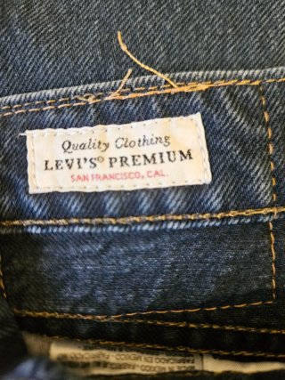 Levi's 502 W34 L36 Pantalón vaquero original