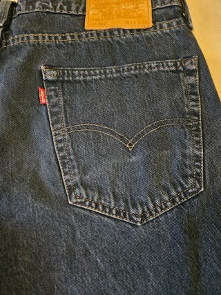 Levi's 502 W34 L36 Pantalón vaquero original