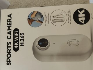 Mini Action Cam 4K WiFi Impermeabile 30M Nuova