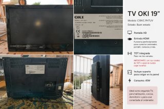 TV OKI 19 HD HDMI TDT