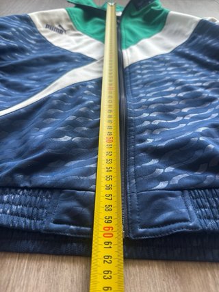 Puma Conjunto Chandal Vintage 90s M Azul Verde