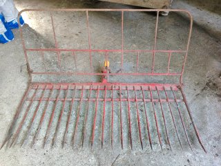 Atropador de hierba rojo Para segadora