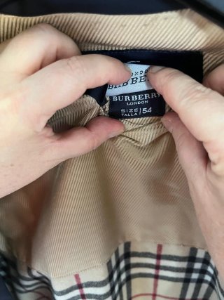 Chaqueta Burberry Mujer Negra