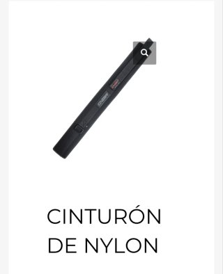 Cinturón Chiba Negro
