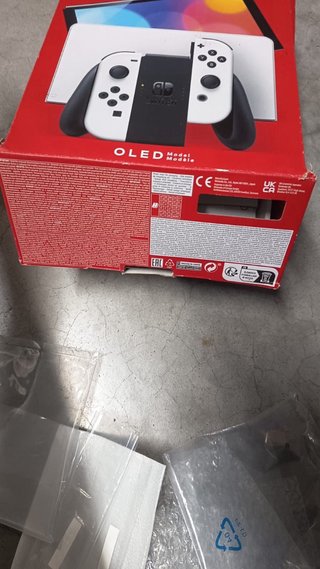 Caja Vacía Nintendo Switch OLED