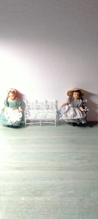 Muñecas 10unds de  porcelana antiguas