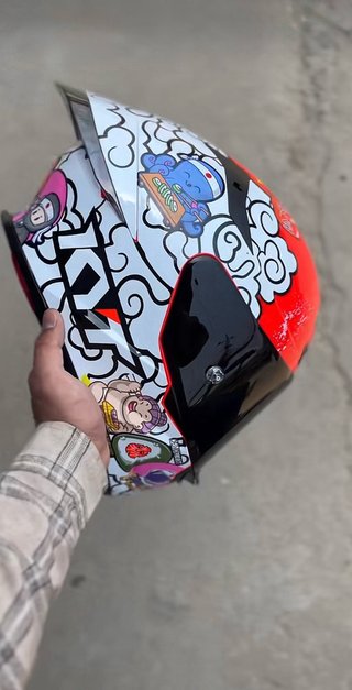 Casco KYT tt revo Sushi talla L