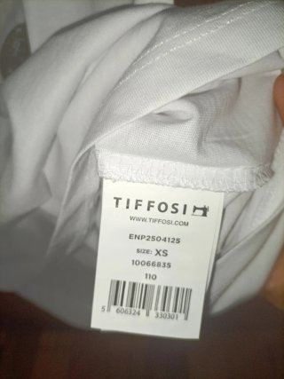 T-shirt Tiffosi branca XS
