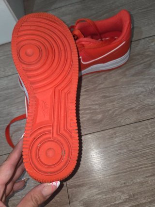 Zapatillas Nike Air Force 1 Rojas originales