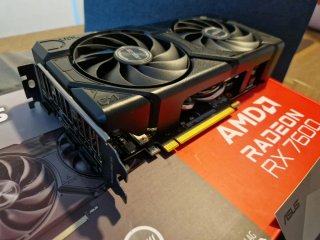 Tarjeta Gráfica Asus RX 7600 8GB OC