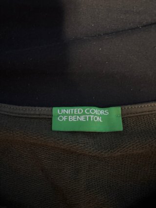 Vestido United Colors of Benetton Verde Oliva Tall
