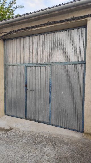 Puerta de garaje de acero galvanizado