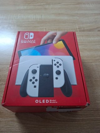 Nintendo Switch OLED Blanca