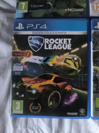 Lote 9 Juegos PS4: Fortnite, GTA V, Minecraft...