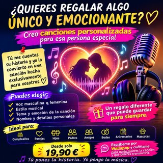 Canciones personalizadas