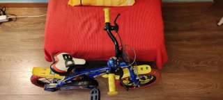 Bici infantil Sonic 3-4 años