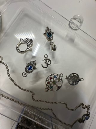 Lote Materiales Manualidades Bisutería