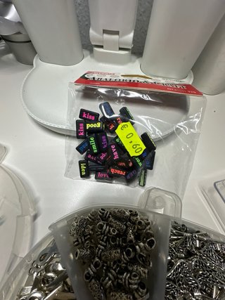 Lote Materiales Manualidades Bisutería