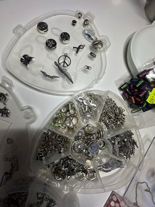 Lote Materiales Manualidades Bisutería