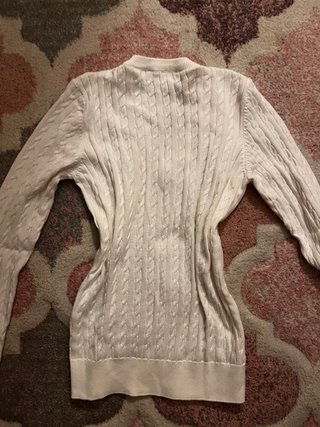 Jersey Polo Ralph Lauren Blanco Cable Knit